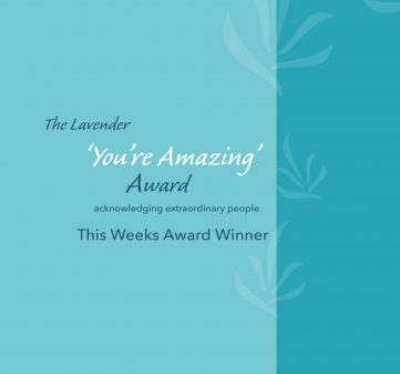 ‘You’re Amazing’ Award